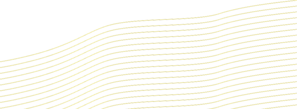 Yellow Wave Decoration